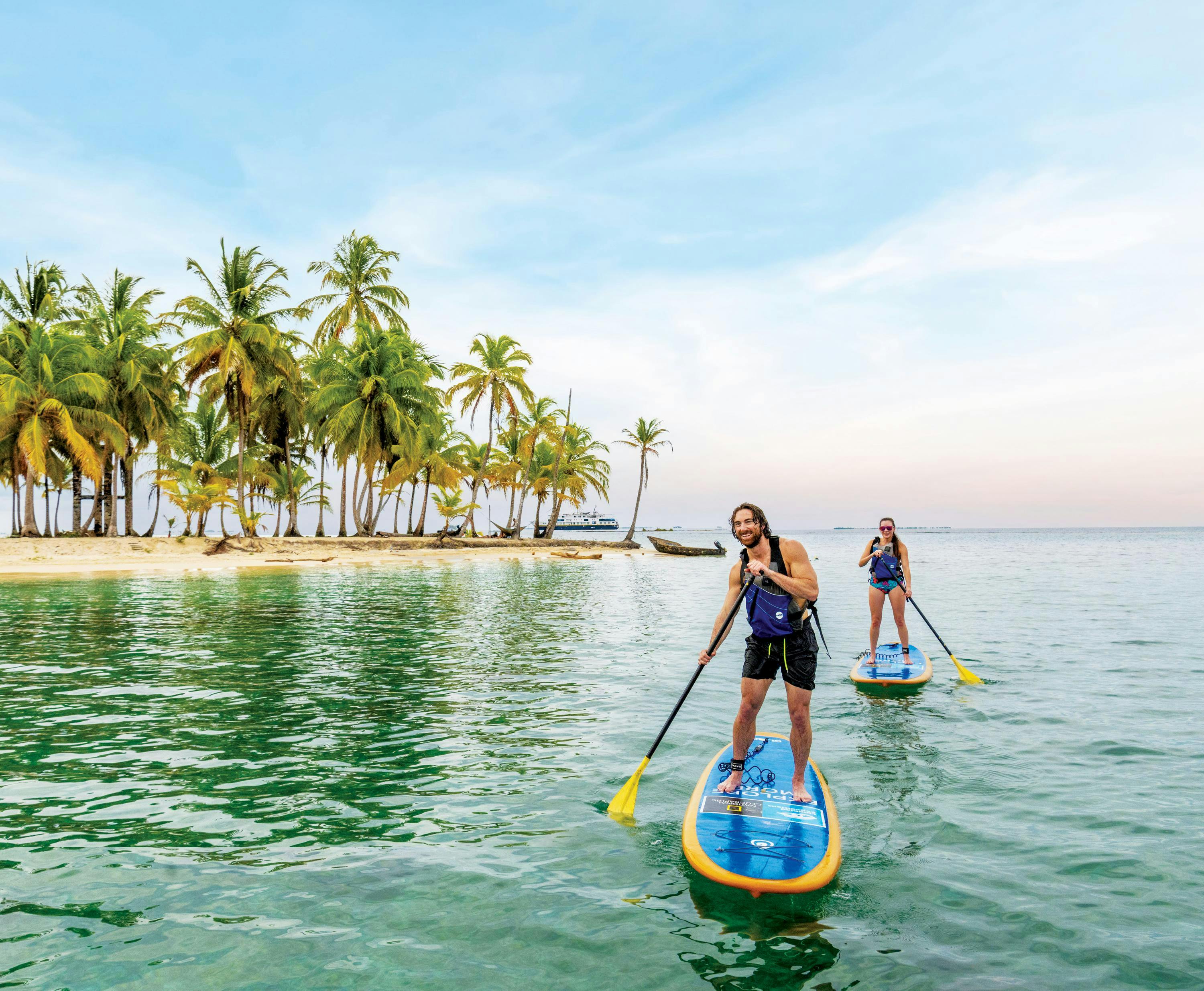 Paddle Boarding in Guna Yala, Panama